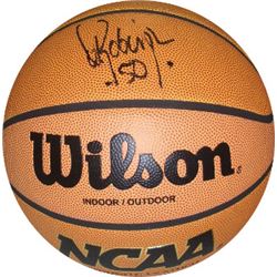 David Robinson Signed NCAA Indoor/Outdoor Basketball (Navy Midshipmen)- JSA Hologram