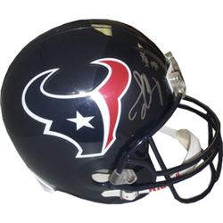 Jadeveon Clowney Signed Houston Texans Full Size Replica Helmet #90 (Silver Sig)- Steiner Hologram