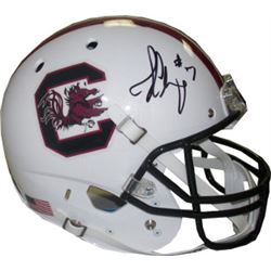 Jadeveon Clowney Signed South Carolina Gamecocks Full Size Schutt Replica Helmet #7- Steiner Hologra
