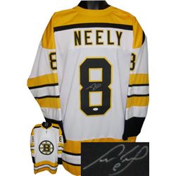 Cam Neely Signed Boston Bruins White TB Prostyle Jersey- JSA Hologram