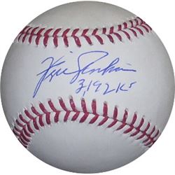 Fergie Jenkins Signed Official Major League Baseball 3192 K's (Chicago Cubs)
