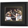 Image 1 : Larry Holmes Signed Boxing 16X20 Photo Vs Ali W/ Easton Assassin Custom Framed (Leaf)