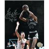 Image 1 : George Gervin Signed San Antonio Spurs 8X10 Photo TOP 50
