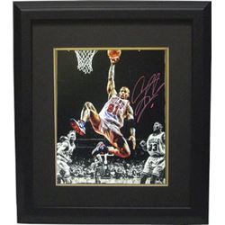 Dennis Rodman Signed Chicago Bulls 16X20 Spotlight Photo Custom Framed W/ Scottie Pippen