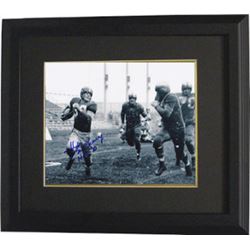 Hugh Mcelhenny Signed San Francisco 49Ers 8X10 Vintage B&W Photo Custom Framed HOF 70