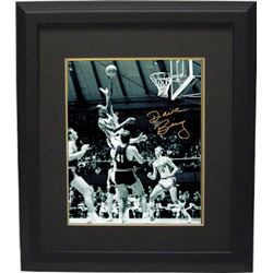 Dave Bing Signed Syracuse Orange B&W 8X10 Photo Custom Framed