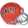 Image 1 : Ken Anderson Signed Cincinnati Bengals Replica TB Mini Helmet Dual Stat 81 NFL MVP & 81 NFL OPOY