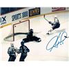 Image 1 : Jeremy Roenick Signed Chicago Blackhawks 8X10 Photo (Last Goal)