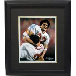 Doug Flutie Signed Boston College 11X14 Photo Dual Sig In Arms Custom Framed