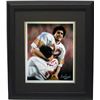 Image 1 : Doug Flutie Signed Boston College 11X14 Photo Dual Sig In Arms Custom Framed