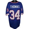 Image 1 : Thurman Thomas Buffalo Bills Unsigned Blue TB Prostyle Jersey XL