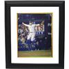 Image 1 : Scott Brosius Signed New York Yankees 16X20 Photo Custom Framed 98 WS MVP Jumping