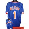 Image 1 : Mookie Wilson Signed New York Mets Blue TB Prostyle Jersey #1- JSA Hologram