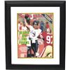 Jim Mcmahon Signed Chicago Bears Sports Illustrated 16X20 Photo Custom Framed From October 21, 1985