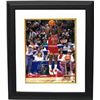 Image 1 : Craig Hodges Signed Chicago Bulls 16X20 Photo God Bless Custom Framed (3X 3 Point Shooting Contest W