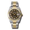 Image 1 : Rolex  Datejust 36 Steel &Amp; Yellow Gold  Men Watch
