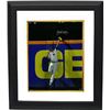 Image 1 : Juan Lagares Signed New York Mets 16X20 Photo #12 Custom Framed (Catch At Wall Vertical)