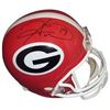 Image 1 : Hines Ward Signed Georgia Bulldogs Riddell Mini Helmet #19