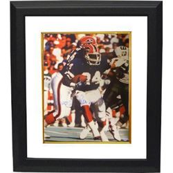 Thurman Thomas Signed Buffalo Bills 16X20 Photo Custom Framed- Mounted Hologram