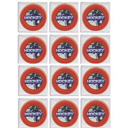 Hockey Puck Acrylic Display Case Cube- Case Of 12