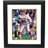 Image 1 : LJ Smith Signed Rutgers Scarlet Knights 8X10 Photo Custom Framed