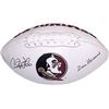 Image 1 : Chris Weinke Signed Florida State Seminoles White Logo Football 2000 Heisman- JSA Hologram