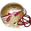 Image 1 : Chris Weinke Signed Florida State Seminoles TB Riddell Mini Helmet 2000 (Heisman)- JSA Hologram