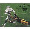 Image 1 : Larry Brown Signed Dallas Cowboys 8X10 Photo SB XXX MVP (Horizontal Run)- Brown Hologram