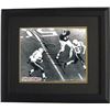 Image 1 : Johnny Rodgers Signed Nebraska Cornhuskers 8X10 Photo Custom Framed (Black Signature-Heisman)