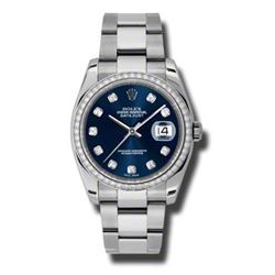 Rolex  Datejust 36 White Gold &Amp; Diamonds  Women Watch