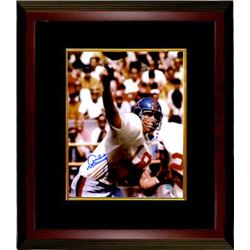 Archie Manning Signed Ole Miss Rebels 8X10 Photo Custom Framed (White Jersey)- Steiner Hologram