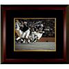 Image 1 : John Cappelletti Signed Penn State Nittany Lions 8X10 Color Photo Custom Framed '73 Heisman (Navy Je