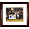 Image 1 : Scott Brosius Signed New York Yankees 16X20 Photo Custom Framed 98 WS MVP Rounding First Base