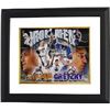 Image 1 : Wayne Gretzky Unsigned Cal Ripken, Jr. Signed Ironman 16X20 Custom Framed- MLB Hologram