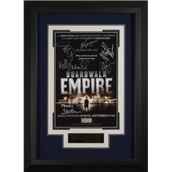 Kelly Macdonald Signed Boardwalk Empire 22X30 Masterprint Poster Custom Framed 6 Cast Sigs (Tv/Enter
