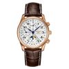 Image 1 : Longines  Master Collection Moonphase 40Mm Chronograph 18K Gold  Men Watch