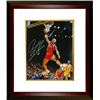 Image 1 : Dennis Rodman Signed Chicago Bulls 16X20 Photo Vs Magic Johnson Custom Framed
