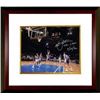 Image 1 : Christian Laettner Signed Duke Blue Devils Horizontal Metallic 8X10 Photo Custom Framed The Shot 3/2