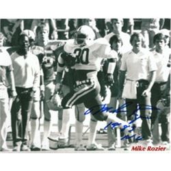 Mike Rozier Signed Nebraska Cornhuskers 8X10 Photo 1983