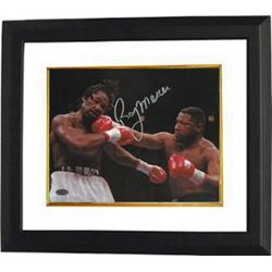 Ray Mercer (Merciless) Signed Boxing 8X10 Photo Custom Framed Vs Lennox Lewis