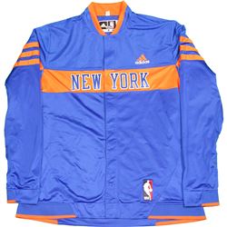 Anthony Randolph Warm Up Jacket - NY Knicks 2010-2011 Game Worn #4 Long Sleeve Warm Up Jacket (HWC) 