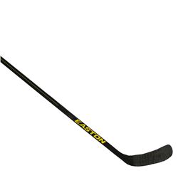 Steve Eminger Stick - New York Rangers 2013 Game Used #44 Black And Yellow Easton Hockey Stick