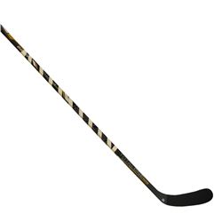 Michael Del Zotto Stick - New York Rangers 2013 Game Used #4 Black And Yellow Bauer Hockey Stick