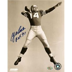 Y.A. Tittle Signed San Francisco 49Ers 8X10 Photo HOF 71