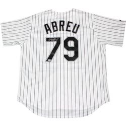 Jose Abreu Signed Chicago White Sox White Majestic Authentic Jersey (PSA/DNA Auth)