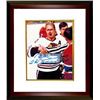 Image 1 : Bobby Hull Signed Chicago Blackhawks 8X10 Photo Custom Framed "The Golden Jet" Blood