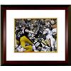 Image 1 : Joe Greene Signed Pittsburgh Steelers Steel Curtain 16X20 Photo Custom Framed Color Action 4 Signatu