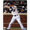 Image 1 : Jason Bay White Jersey Batting Vertical 8X10 Photo (MLB Auth)