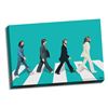 Image 1 : The Beatles Green Horizon Abbey Road 24X36 Stretched Canvas