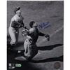 Image 1 : Yogi Berra Signed Mask Flip 8X10 Photo W/ “HOF 1972” Insc (MLB Auth)